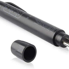 FEENNG Brake Fluid Tester, Automotive Shop Tools Diagnostic Testing Tool Auto Brakes Calibrated with 5 LED Indicator Brake Fluid Oil Detection Mini Pen Liquid Moisture Water Tester Tool for DOT3 DOT4