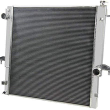 Blitech 2 Rows All aluminum Radiator Compatible with 2003-2010 DODGE RAM 2500 5.9L 6.7L CUMMINS