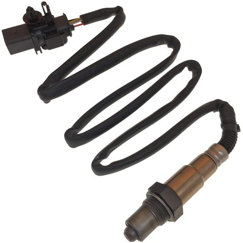 Oxygen O2 Sensor 17025 LSU 4.9 5-Wire WideBand Lambda Oxygen Sensor for 2011-2015 Ford Toyota Honda Chevrolet PLX AEM 30-2004 0258017025 X Series AFR Inline Controller UEG