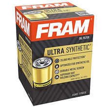 FRAM Automotive Ultra Synthetic Replacement Oil Filter, Designed for Synthetic Oil Changes That Last Up to 20K Miles, XG9100 with SureGrip (Pack of 1)