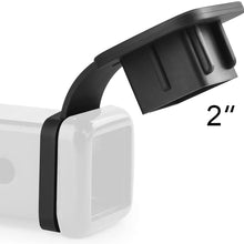 CZC AUTO 2 Inch Trailer Hitch Cover Plug Cap Insert, Receiver Tube Cover 2 Inch Black Receiver Hitch Cover for Toyota Mercedes Mopar Audi F150 Ford GMC Truck Chevy Jeep Lexus 4runner Porsche