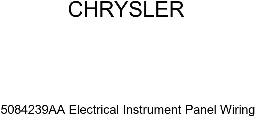 Genuine Chrysler 5084239AA Electrical Instrument Panel Wiring