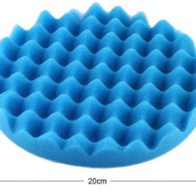 Acouto 7PCS Sponge Polishing Pads, 8"/20cm Soft Car Waxing Sponge Pads Foam Buffing Polishing Pads Kit Waxing Pad Tool for Car Polisher Buffer