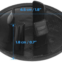 A ABIGAIL Armrest Cap Cover for 2007-2019 Chevy Tahoe, Suburban, Yukon, Cadillac Escalade Seat Parts Left or Right Rear Bucket Seats Arm Rest Handle Trim Bolt Replaces 15279689 (Black)