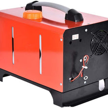 5KW 24V Car Truck Fuel Heater Parking Fuel Air Heater for Car Interior Thawing Car Start Car Glass Fog Defrosting Red