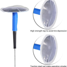 24 PCS Radial Tyre Puncture Patches Tire Repair Tool Car Motorcycle Universal Tubeless Tire Puncture Repair Mushroom Plug Patch Gum for Car,motorcycle,electric vehicle (609mm)