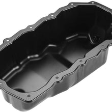 A-Premium Engine Oil Pan Compatible with Jeep Liberty 2002-2005 Wrangler 2003-2006 L4 2.4L