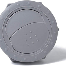 ACHICOO Auto Parts Motorcycle Fittings Car Accessories Universal 60mm 2.35 Inch Round A/C Air Outlet Vent for RV Bus Boat Ya-CHT Air Conditioner Vent Gray A0674-01