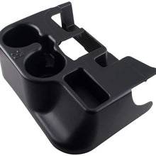 Cosilee Center Console Storage Box Water Cup Holder Additional Fit for 2003-2012 Dodge Ram 1500 2500 3500 Vehicles