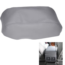 DSparts Armrest Center Console Lid Leather Cover for 2007-2011 Toyota Camry Gray