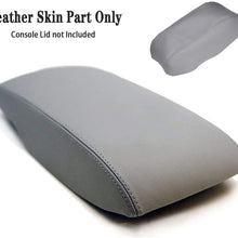 DSparts Armrest Center Console Lid Leather Cover for 2007-2011 Toyota Camry Gray