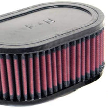 K&N Universal Clamp-On Air Filter: High Performance, Premium, Washable, Replacement Engine Filter: Flange Diameter: 2.0625 In, Filter Height: 3 In, Flange Length: 0.875 In, Shape: Oval, RA-0720