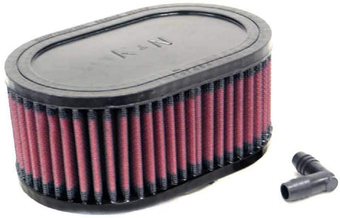 K&N Universal Clamp-On Air Filter: High Performance, Premium, Washable, Replacement Engine Filter: Flange Diameter: 2.0625 In, Filter Height: 3 In, Flange Length: 0.875 In, Shape: Oval, RA-0720
