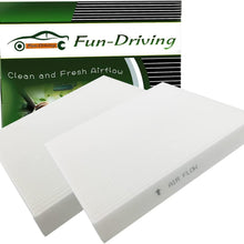2 Pack White FD811 Cabin air filter for Mazda 3,6,CX-5, Replacement for CF11811,KD45-61-J6X