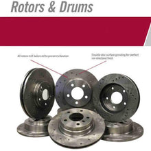 R1466D Front Drilled Brake Rotor pair of 2