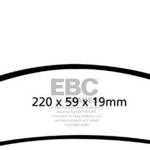 EBC Brakes DP61650 6000 Series Greenstuff Truck and SUV Brake Pad