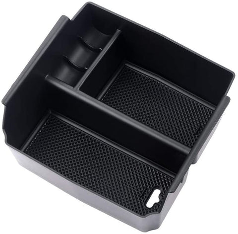 Salusy Center Console Organizer Storage Box Accessories Compatible for Jeep Wrangler JK and JKU (2011-2018) (NOT for 2018 Jeep Wrangler JL)