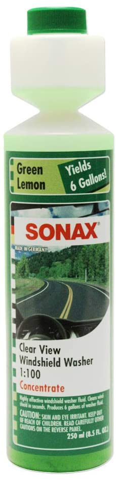 Sonax (386141) Clear View Windshield Washer 1:100 Concentrate - 8.45 oz.