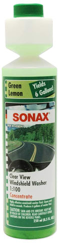 Sonax (386141) Clear View Windshield Washer 1:100 Concentrate - 8.45 oz.