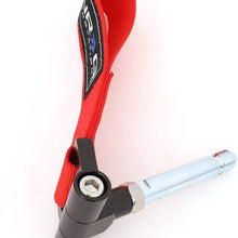 NRG Innovations TOW-163RD Front/Rear Bumper 2.25 Inches Wide Nylon Towing Hook Belt Strap + LED Keychain Flashlight