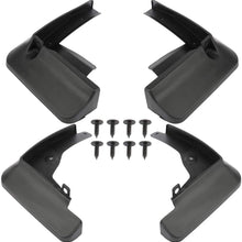 LUJUNTEC Mudguards Compatible with 2020 Corolla Front and Rear Mud Flaps Universal