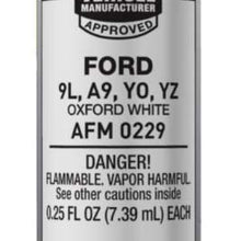 Dupli-Color AFM0229 Oxford White Ford Exact-Match Scratch Fix All-in-1 Touch-Up Paint - 0.5 oz (0.25 oz. paint color and 0.25 oz. of clear)