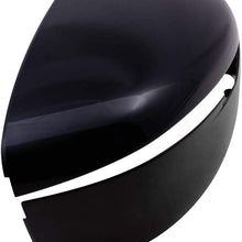 Replacement Passenger Door Mirror Cover Compatible with 2014 2015 2016 2017 2018 2019 Rogue 2017-2019 Rogue Hybrid