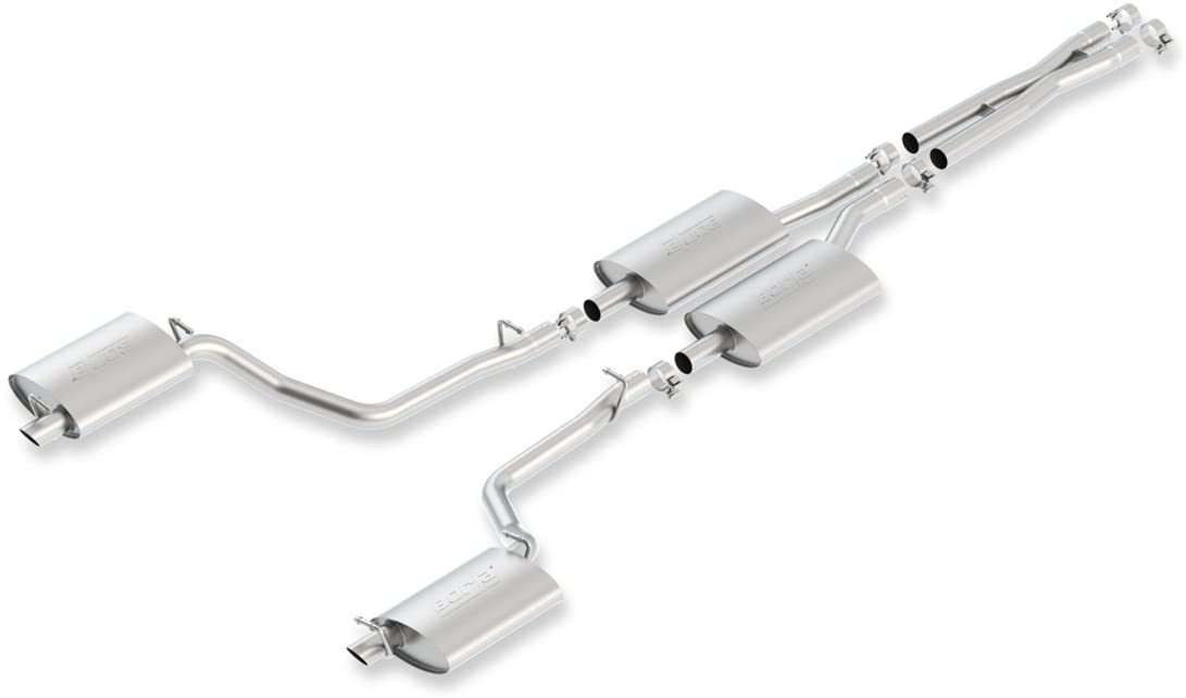 Borla 140448 Cat-Back Exhaust System with X-Pipe