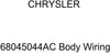 Genuine Chrysler 68045044AC Body Wiring