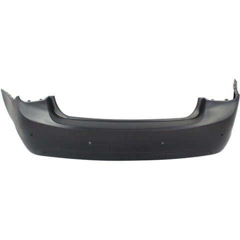 Rear Bumper Primed For 11-15 Chevy Cruze w/o RS Pkg. & Side Snsor w/Prkng Snsor