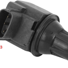 X AUTOHAUX 22448-EY00A Ignition Coil Black for INFINITI Q60 G37 MK1 2013-2016 3.7 PETROL V6