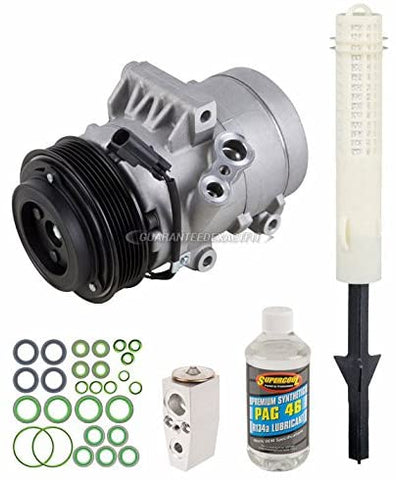 AC Compressor & A/C Kit For Ford Fusion Mercury Milan 2.5L 3.0L Auto Trans 2010 2011 2012 - BuyAutoParts 60-81658RK NEW