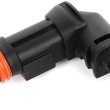 cciyu 2PCS ABS Wheel Speed Sensor, Left+Right+Front ABS Sensor ALS1860 5S11029 fit for 2010-2013 Mercedes-Benz C200, 2007-2009 Mercedes-Benz C230, 2010-2013 C250, 2013 Mercedes-Benz C180