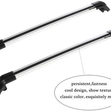 Fastspace Roof Rack Crossbars Fit for Kia Sorento 2015-2019 Top Roof Baggage Rack - Max Load 150LBS 2 Pcs Aluminum Luggage Crossbars Cargo Rooftop Carrier