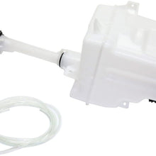 Windshield Washer Tank Assembly Compatible with Toyota Corolla 14-17 W/Pump Inlet Cap and Sensor