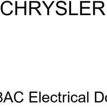 Genuine Chrysler 56010558AC Electrical Door Wiring