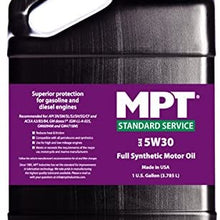 MPT MPT-250 5W-30 Standard Service Full Synthetic Motor Oil - 128 fl. oz.