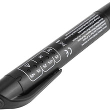 Terisass Brake Fluid Tester 1.5V 6.10.60 Inch Car Vehicle Brake Oil Fluid Tester Pen Automobile Diagnostic Test with 5 LED Indicators Universal(with Battery)