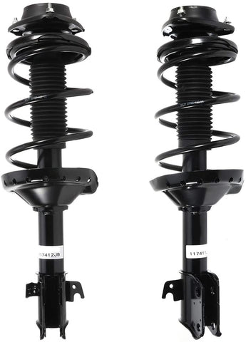 ECCPP 2X Front Complete Struts Spring Assembly Shock Absorber Fit for 2004 2005 for Subaru Forester