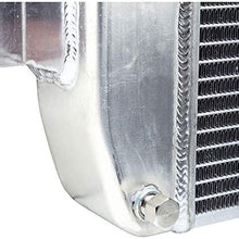 Maxx Power Chevy Style Tri Flow Aluminum Radiator 28 Inch 3 Pass Cooling