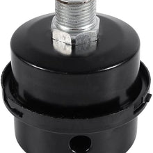 Akozon Black Metal Air Compressor Intake Filter Muffler Silencer Thread 3/8" 16MM
