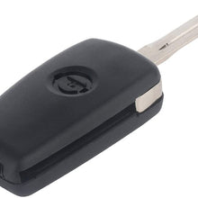 OCPTY 1X Uncut Keyless Entry Remote Control Key Fob Transmitter Replacement fit for 14-18  Nissan Rogue ADP12548301S