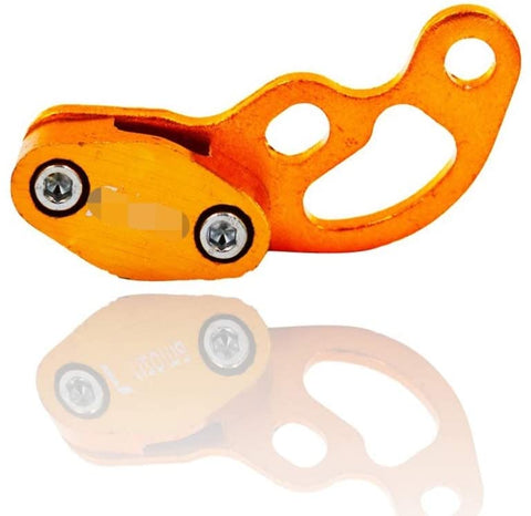 DragonPad Motorcycles for Replaceable Line Clamp Pipe Clamp Tubing Bracket Modification Parts Orange