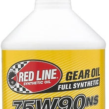 Red Line 58304 (75W90) Limited Slip Synthetic Gear Oil - 1 Quart Bottle