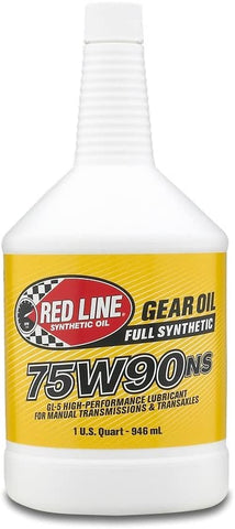 Red Line 58304-12PK 75W90 Non-Limited Slip Synthetic Gear Oil - 1 Quart, (Pack of 12)