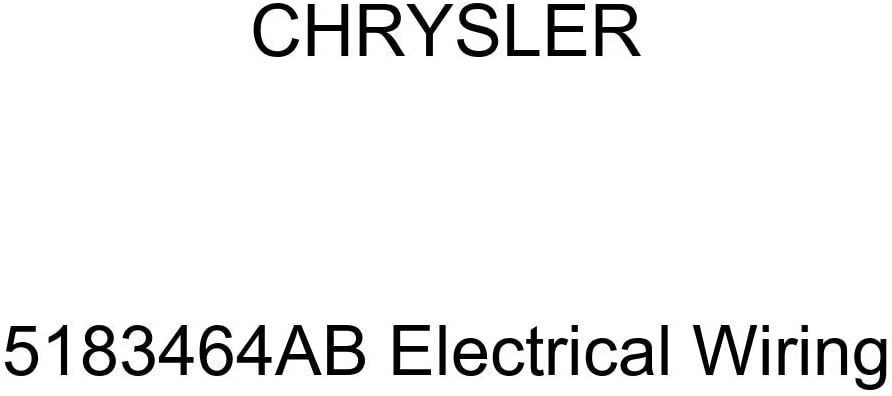 Genuine Chrysler 5183464AB Electrical Wiring