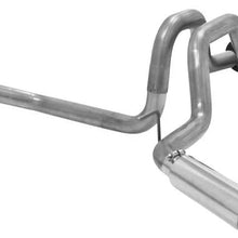 Flowmaster 817614 American Thunder 409S Stainless Steel Dual side Exit Moderate Sound Cat-Back Exhaust System