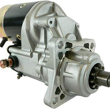 DB Electrical SND0049 Starter Compatible With/Replacement For Hyster H100XL, H110XL, H130XL, H-80XL 1996-On, Perkins 1000-4 Diesel Engine/8504305/1453060/228000-6400, 228000-6401/12 Volt, CW Rotation