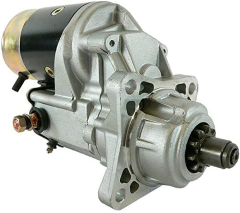 DB Electrical SND0049 Starter Compatible With/Replacement For Hyster H100XL, H110XL, H130XL, H-80XL 1996-On, Perkins 1000-4 Diesel Engine/8504305/1453060/228000-6400, 228000-6401/12 Volt, CW Rotation