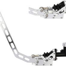 FINDAUTO Aluminum Universal Hydraulic Handbrake Lever Drift Hand brake E-Brake Racing New sliver